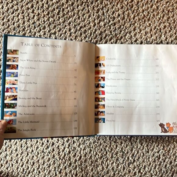 😊3/$30 Disney Storybook Collection Treasury of Tales - Picture 4 of 5